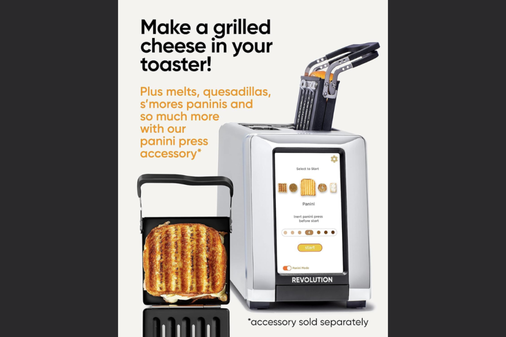 touchscreen toaster