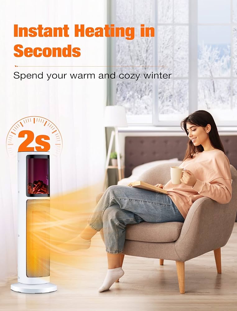TRUSTECH 27 Tower Space Heater